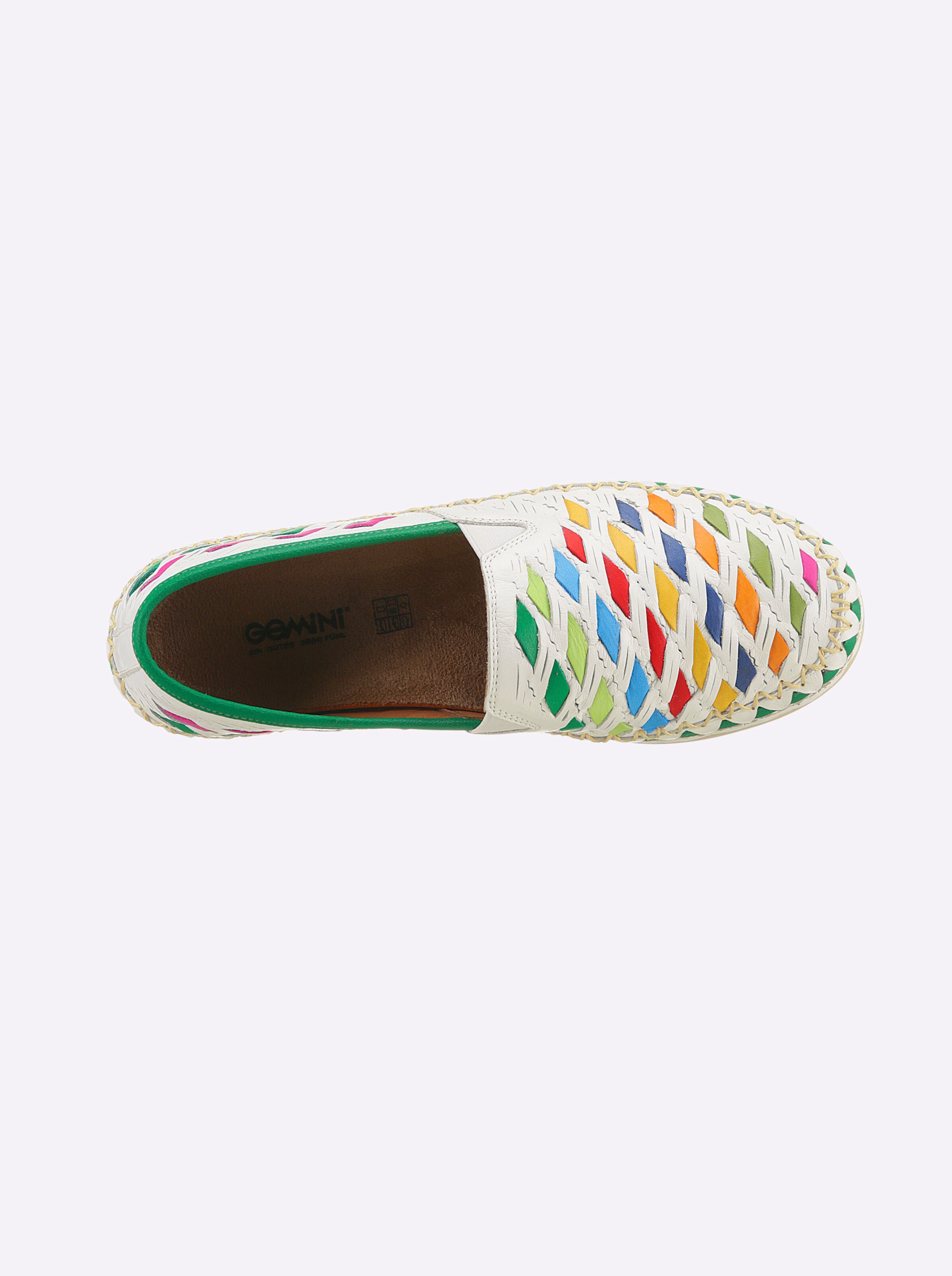 Gemini Slipper in weiß