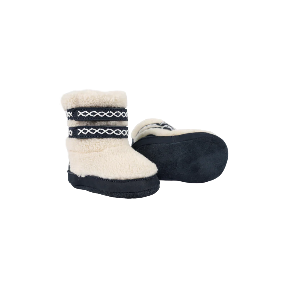 Larisso Special Booties | Navy Nubuck