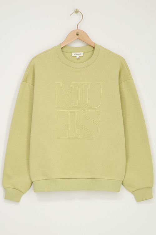 Groene sweater 