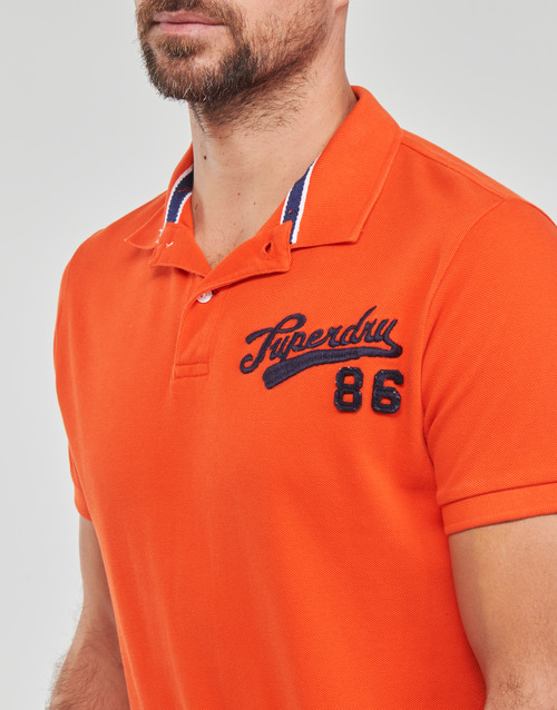 Superdry - VINTAGE SUPERSTATE POLO - Orange