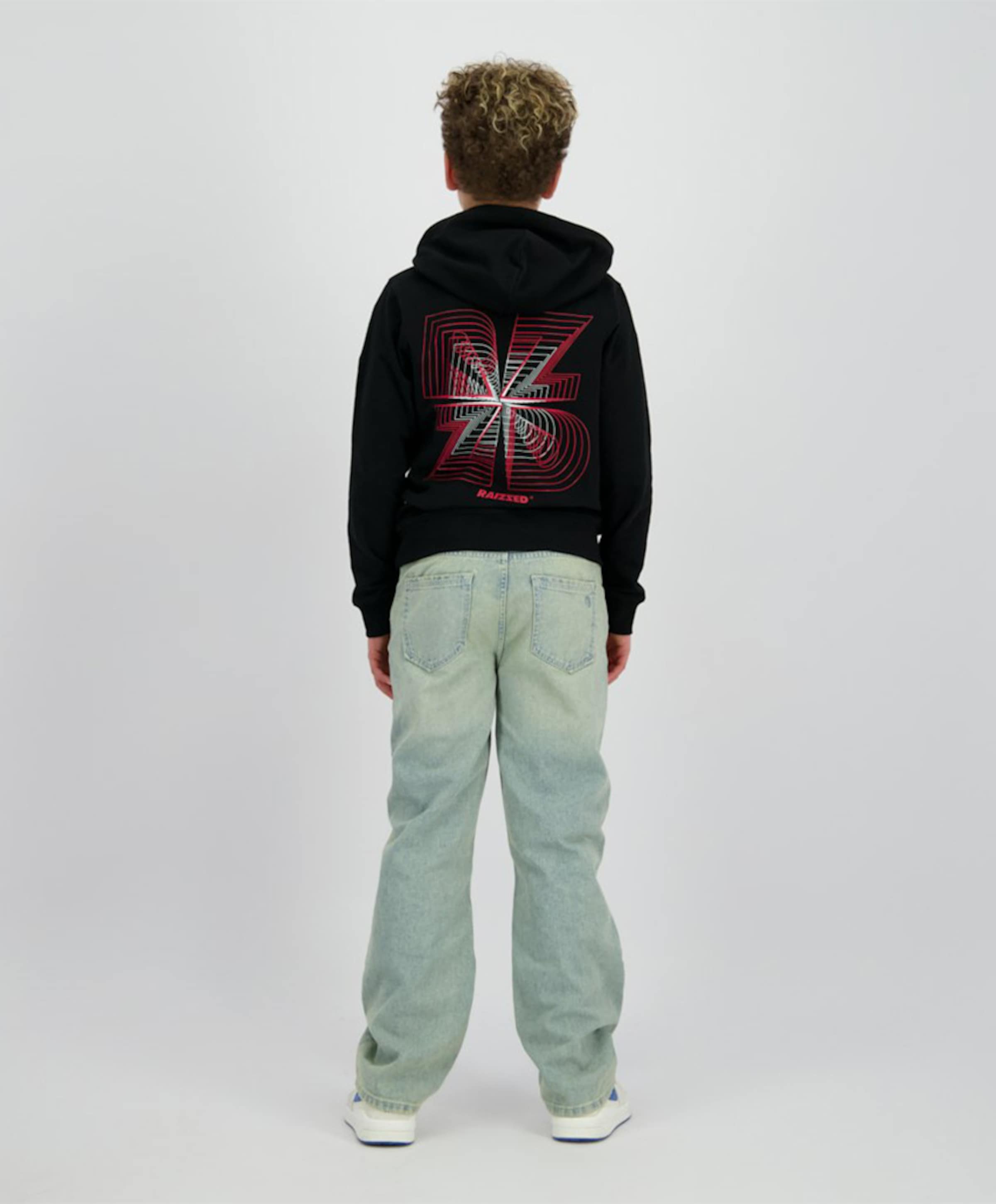 Raizzed Jongens hoodie zwart