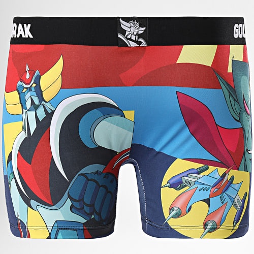 Boxer Goldorak Bad Bleu Marine