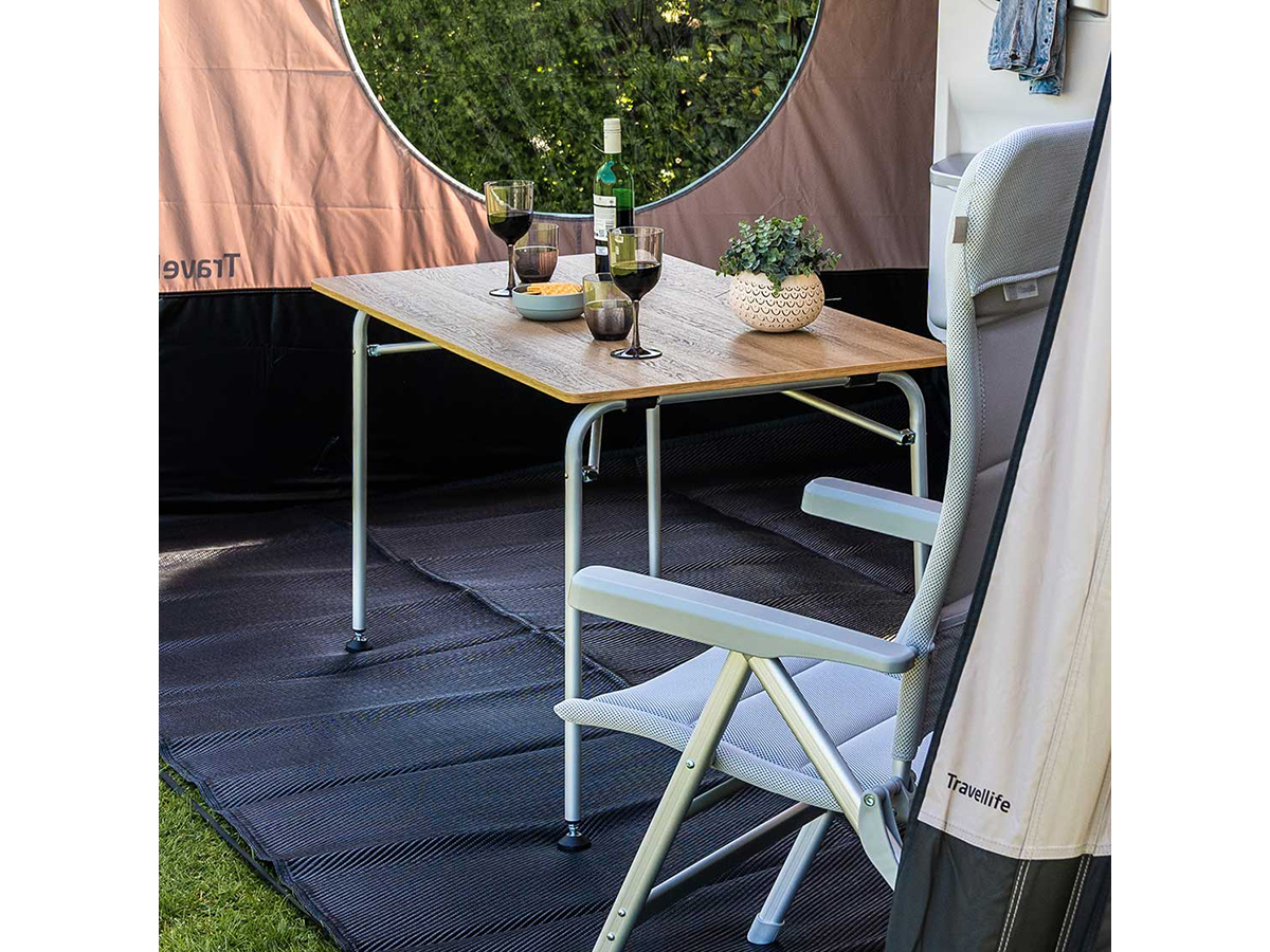 Travellife Sorrento Brown honeycomb 100 x 70 tafel
