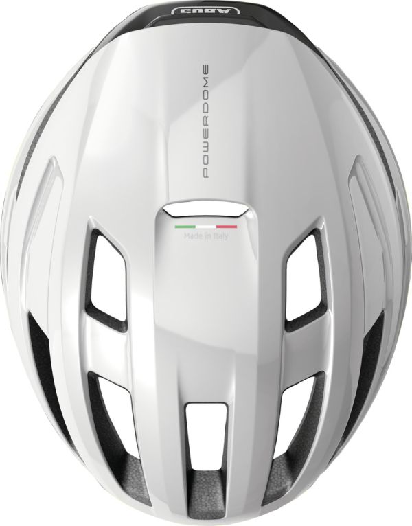 Abus PowerDome Cykelhjelm, Shiny White