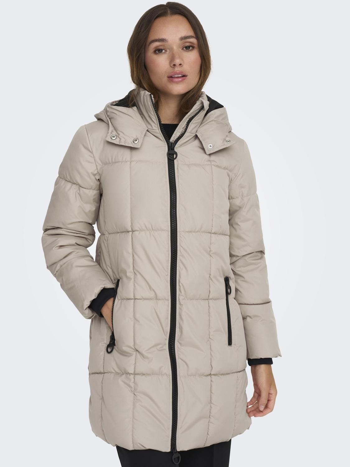 JDYDAISY Steppmantel Simply Taupe