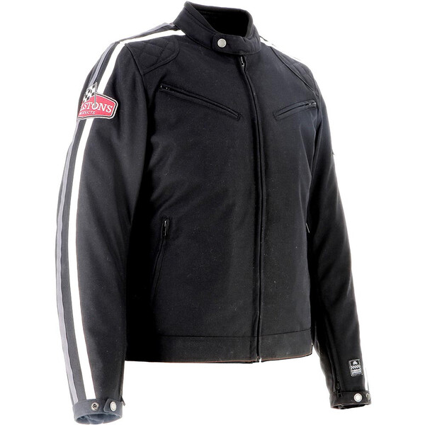 Helstons - Blouson Racing Motul Noir / Blanc
