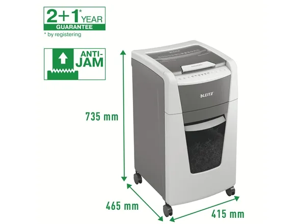 Makulator Leitz IQ AutoFeed Office 300 mikromakulering 2x15 mm (P-5)
