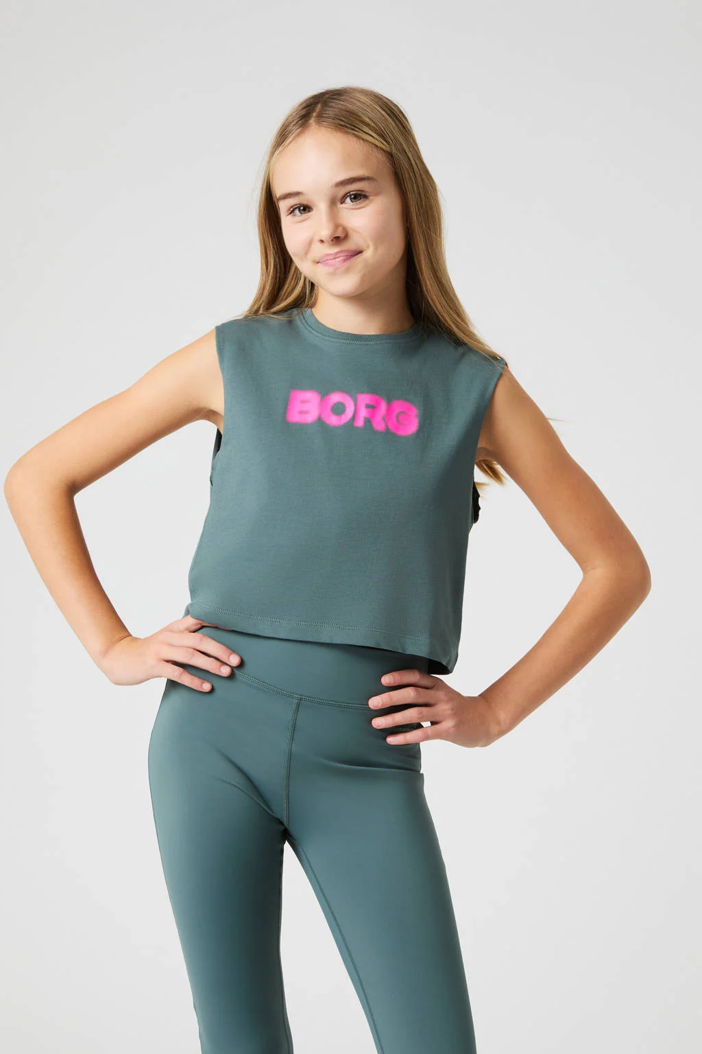 Björn Borg sportshirt groen