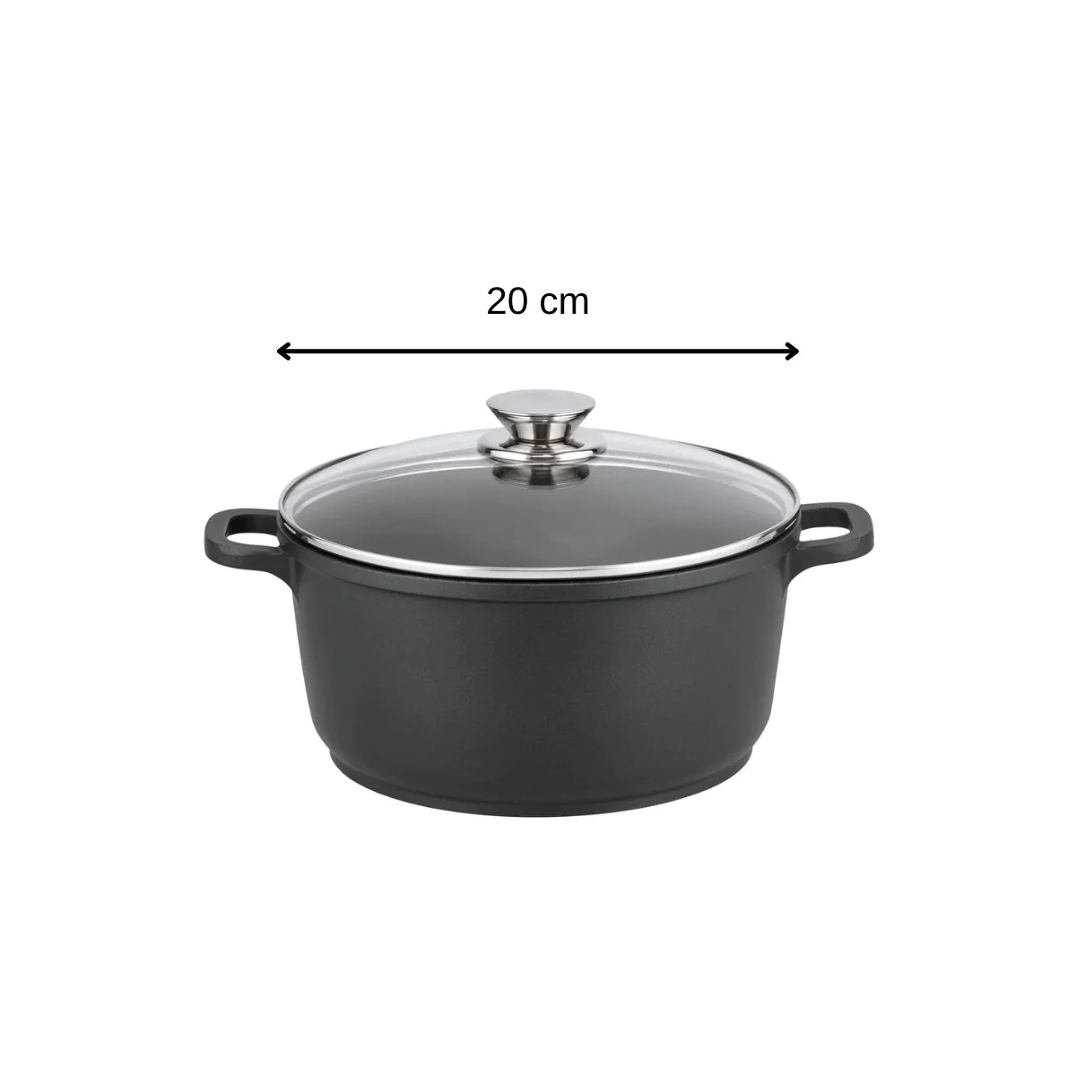 Faitout 20 cm de 2 litres Alucast Elo