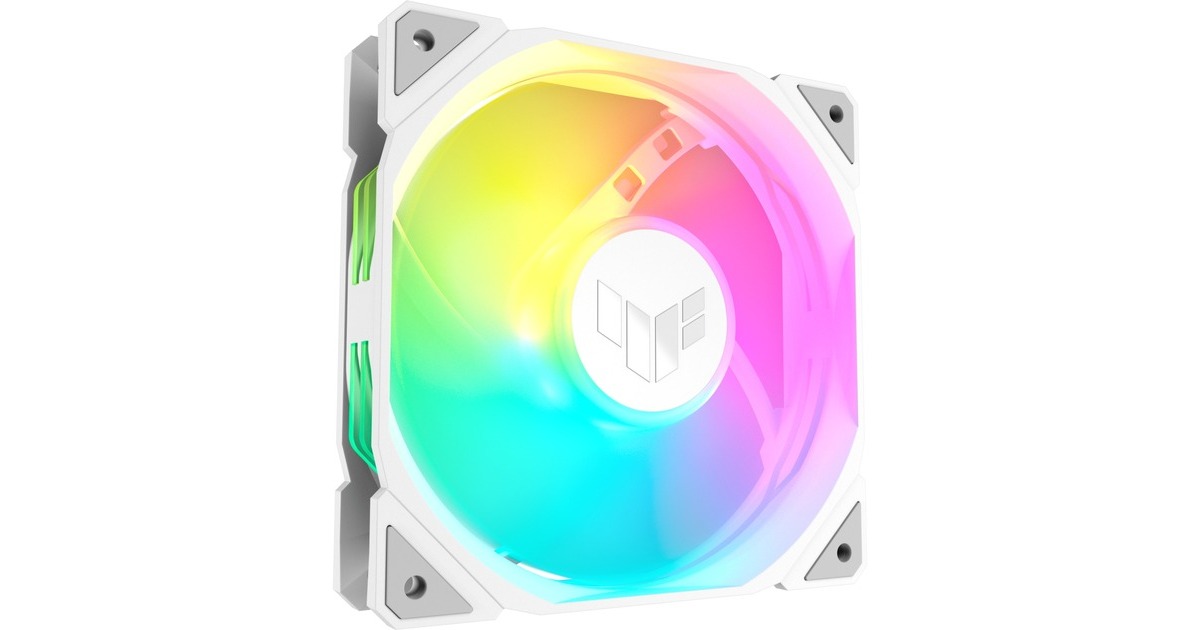 ASUSTUF Gaming TR120 ARGB case fans  (Wit, 3 stuks, 120 x 120 x 25 mm)