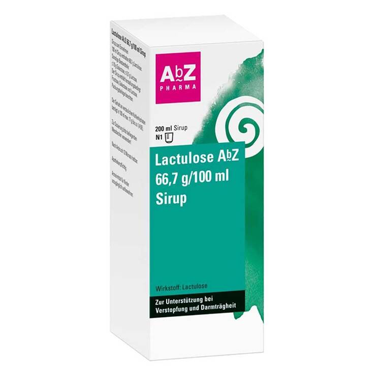 Lactulose AbZ 66,7 g / 100 ml Sirup, 200 ml