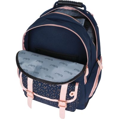 Sac à dos Kickers Girl - 2 compartiments - marine - Oberthur