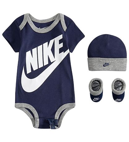 Nike Gave?ske - Body k/?/Hue/Strømper - Navy/Gråmeleret