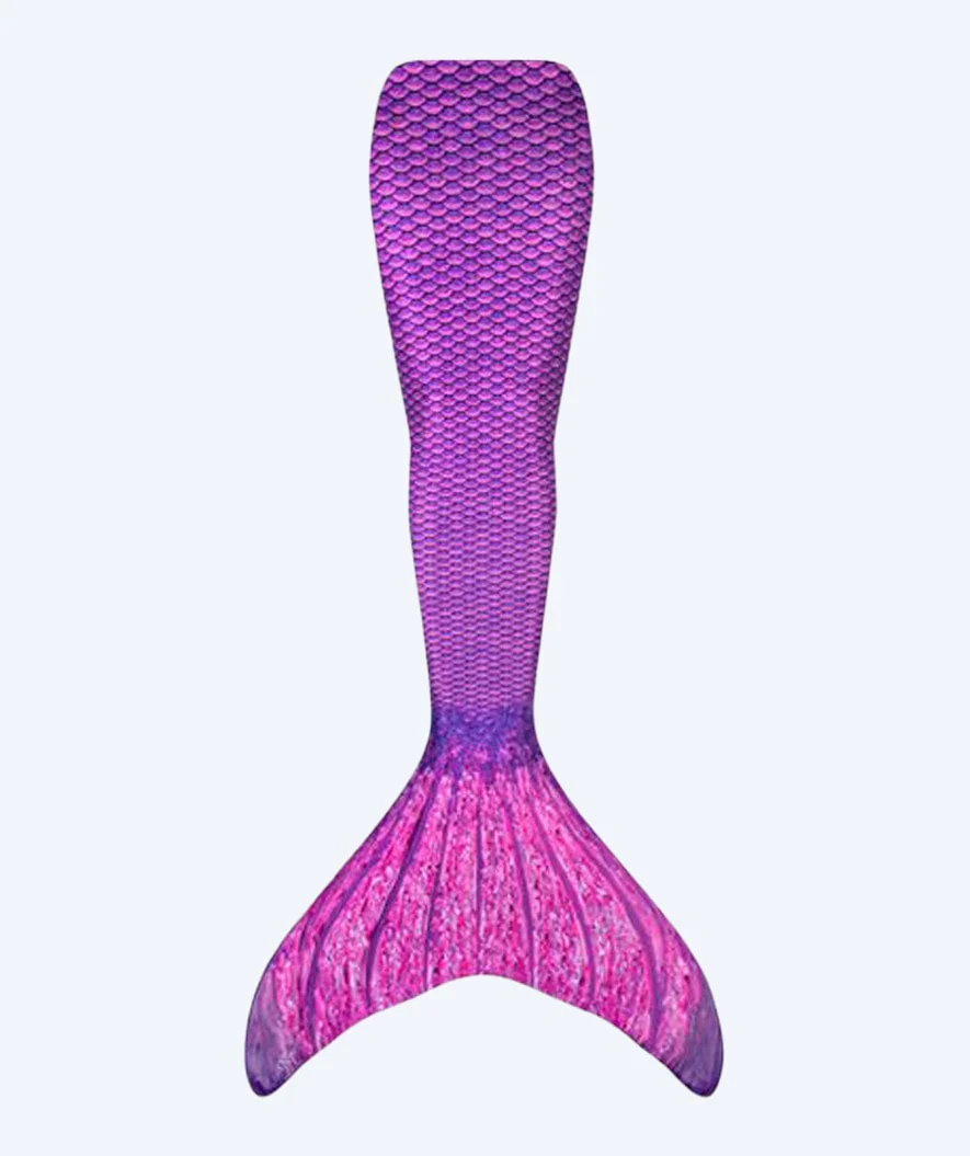 Fin Fun havfruehale til børn - Sæt - Asian Magenta (Lilla)