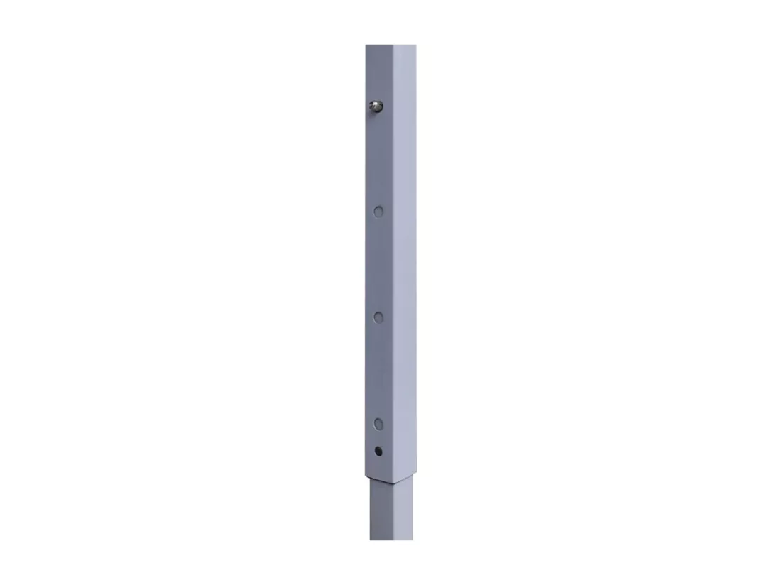 Tente de réception pliable avec 2 parois 2x2 m Acier Bleu