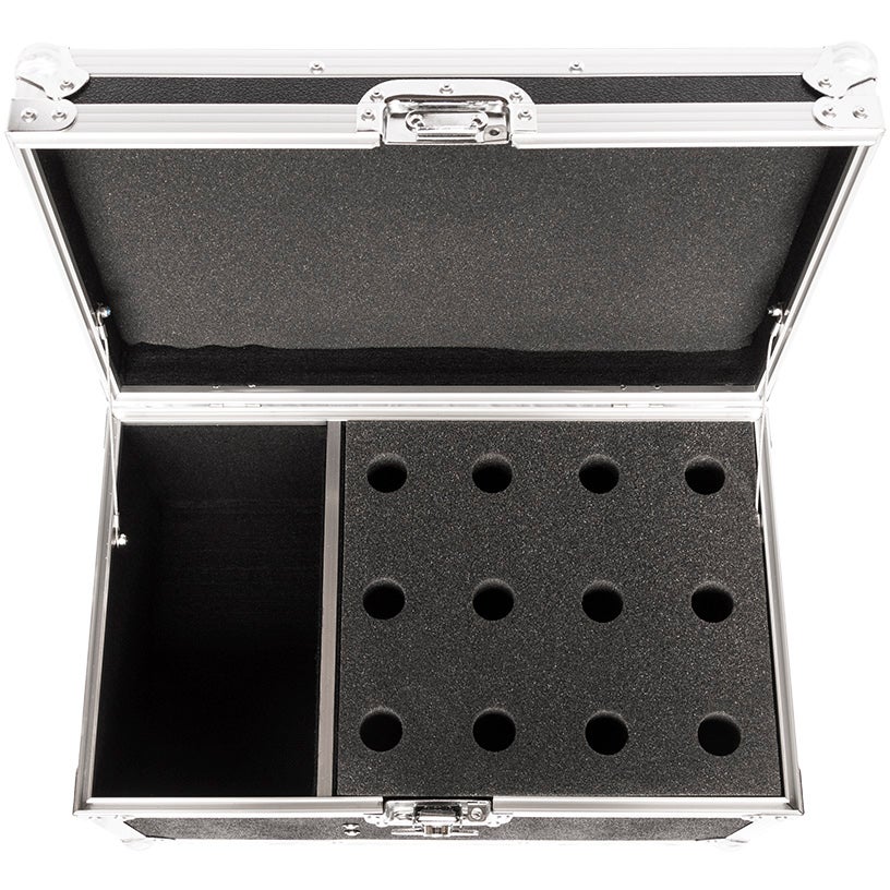 Prodjuser MIC DELUXE MK2 flightcase voor 12 microfoons