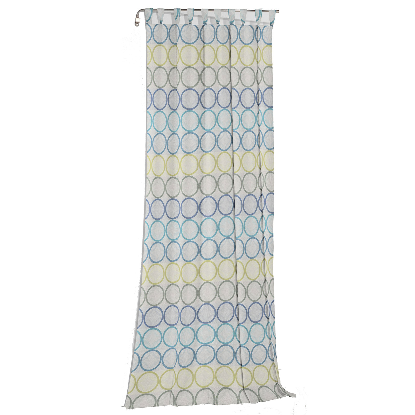 Schlaufenschal ZIRBELLO -blau-grün - 145x132 cm