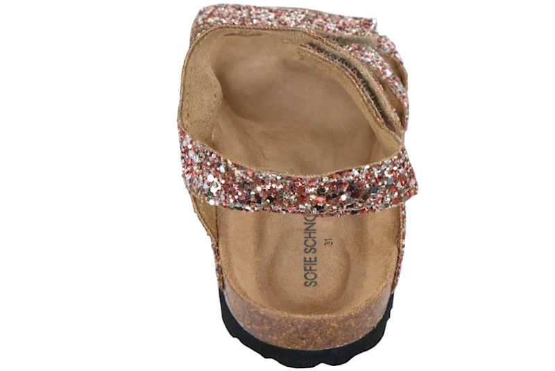 SOFIE SCHNOOR SANDAL MED ROSA GLIMMER