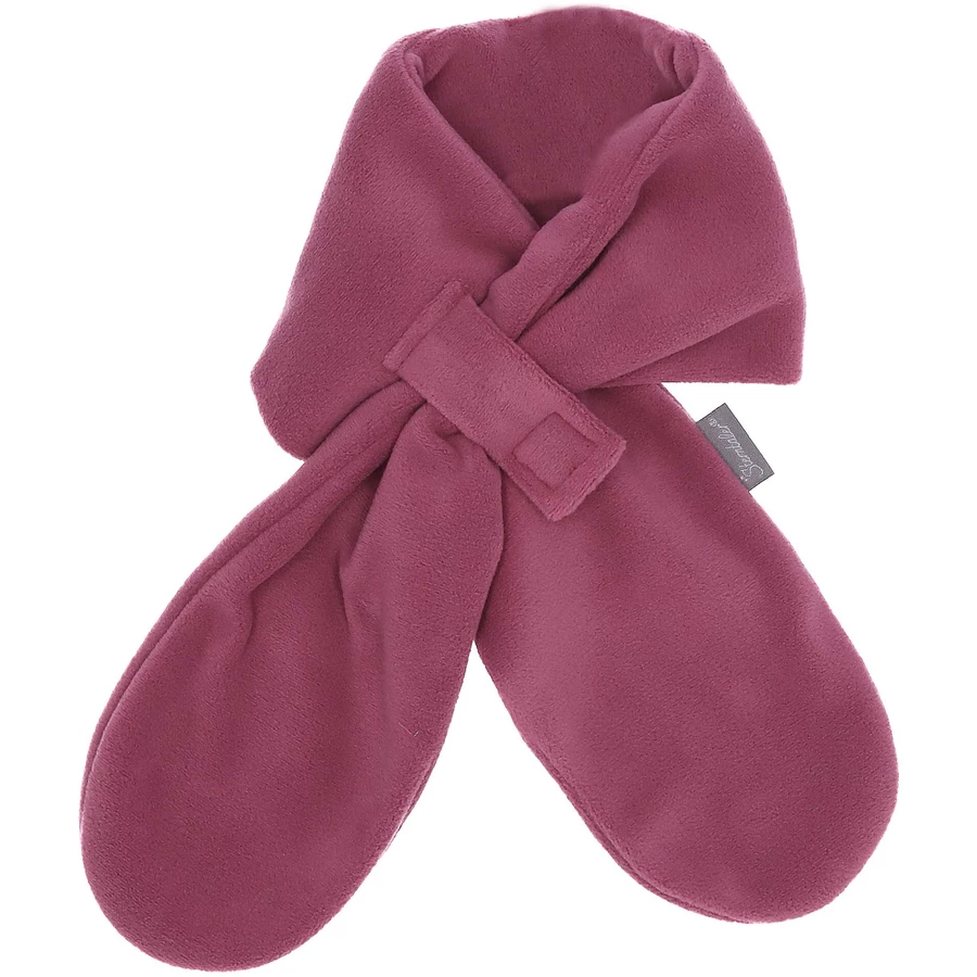 Sterntaler Kinderschal Microfleece beerenrosa