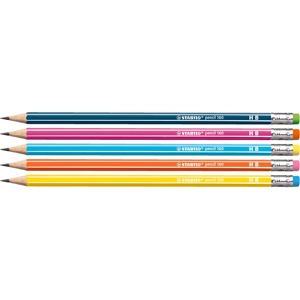 STABILO potlood met gumtip - 6 stuks