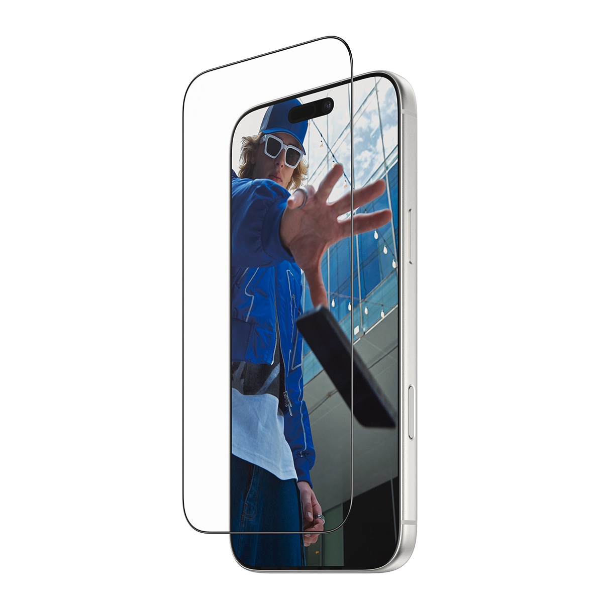 CARE by PanzerGlass Displayschutzglas »Ultra-Wide Fit Screen Protector FASTFIT IN-A-BOX« für Apple iPhone 17 Pro Max Displayschutzfolie, Schutzfolie, Bildschirmschutz, kratz- & stossfest