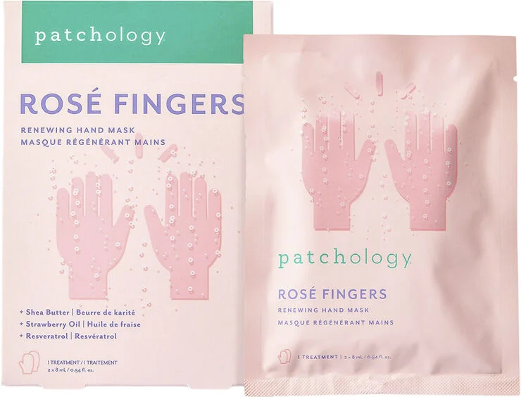Patchology Rosé Fingers - Renewing Hand Mask