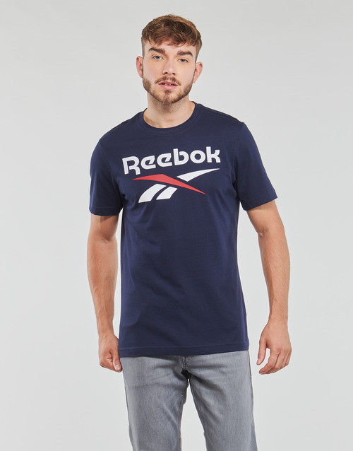 Reebok Classic - RI BIG LOGO TEE - Marine