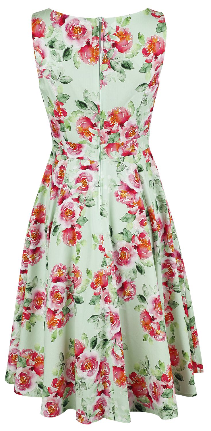 Marissa Floral Swing Dress | H&R London Robe mi-longue