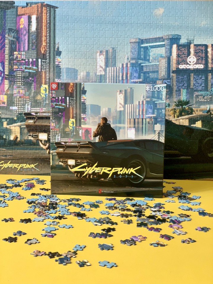Good Loot - Gaming Puzzle: Cyberpunk 2077: Mercenary on the Rise Puzzles - 1000