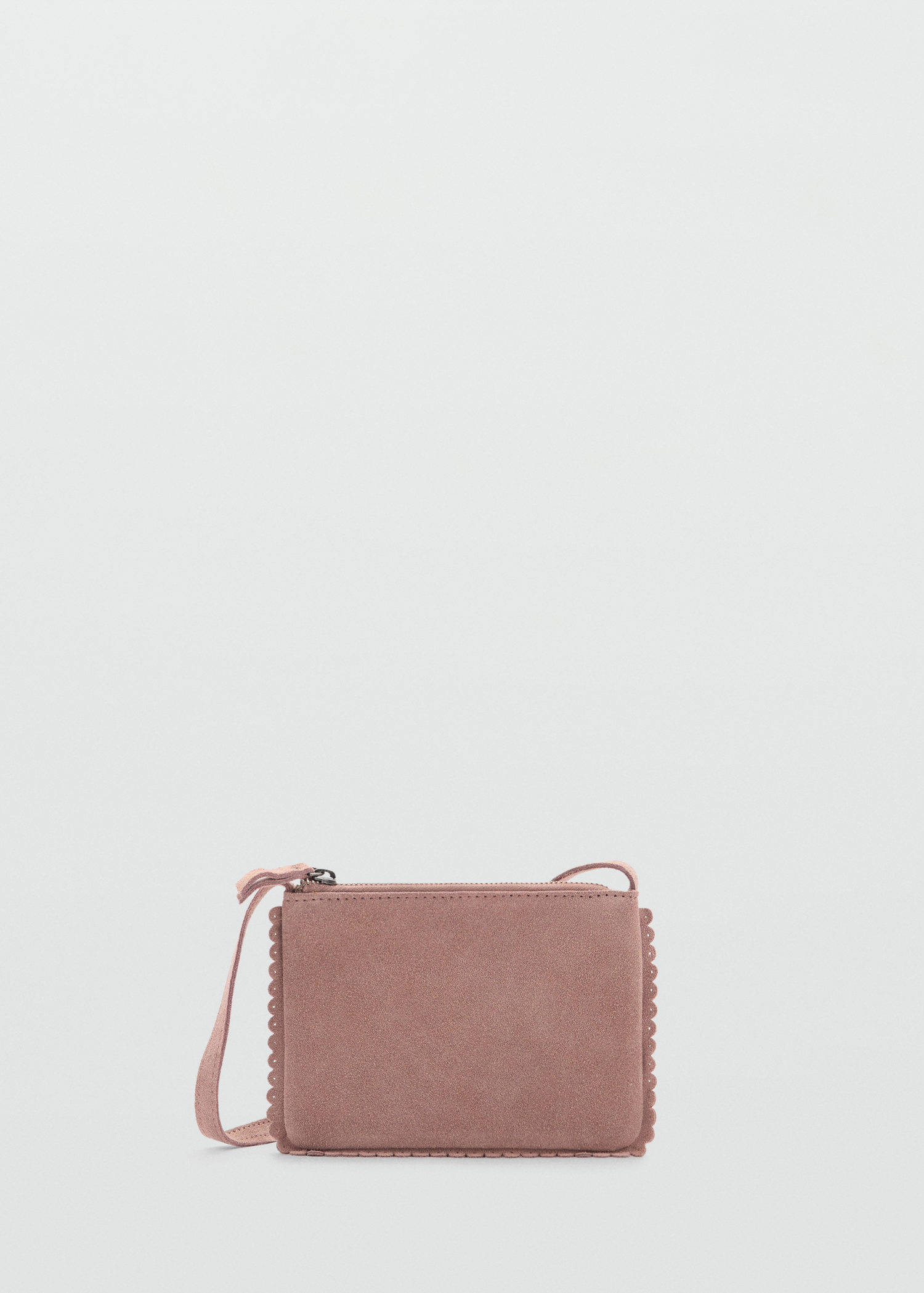 Mango Kids schoudertas pastelroze