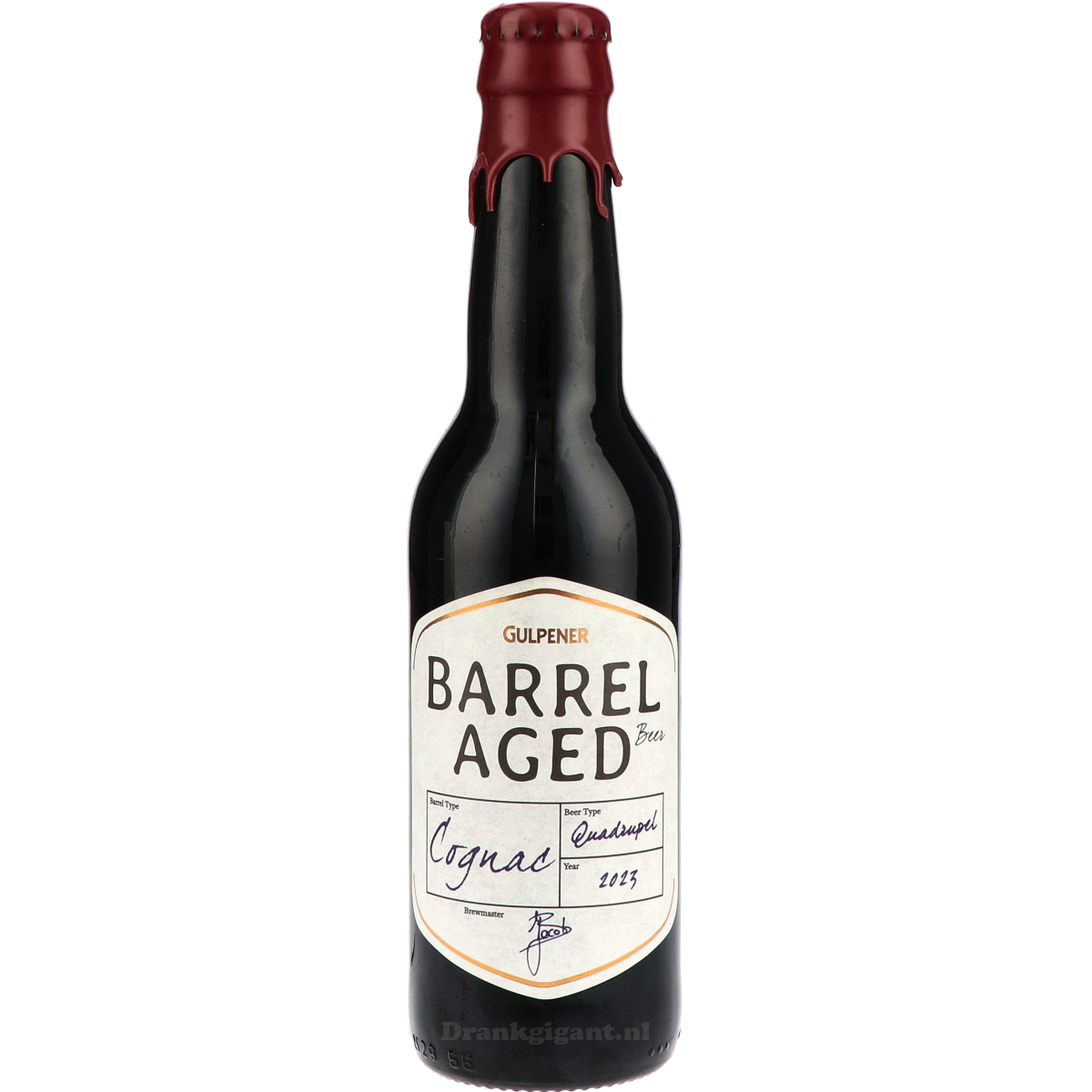 Gulpener Barrel Aged Cognac Quadrupel 33 cl