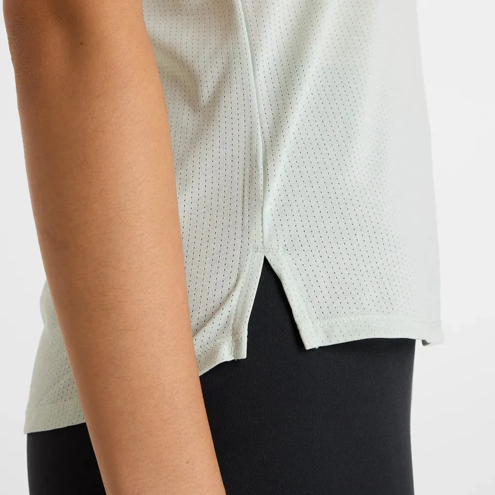 New Balance Women's Athletics T-Shirt Clay Ash Heather