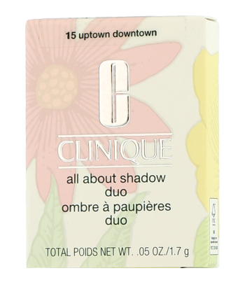 Clinique All About Shadow Duo 15 Uptown Downtown 1,7g