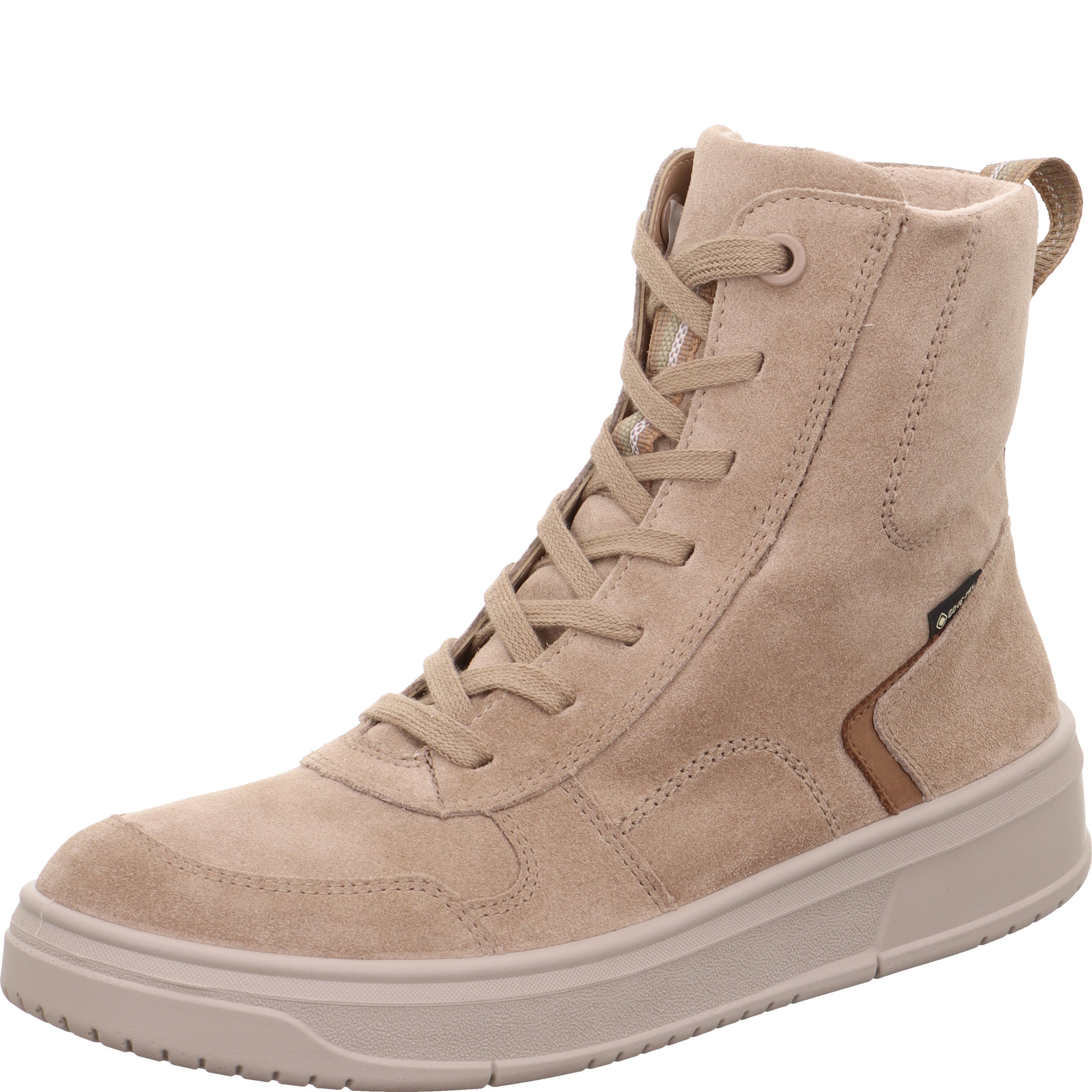 legero REJOISE Damen  Schnürboots mit Reißverschluss - Farbe: Giotto - Größe: 8