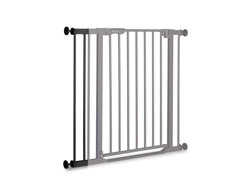 Hauck Verlängerung Türschutzgitter 9 cm Schwarz Safety Gate Extension für gängige Hauck Schutzgitter