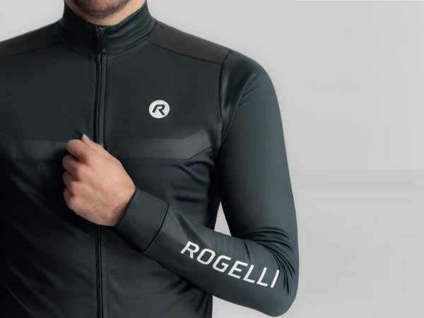 Rogelli Mono Langærmet Cykeltrøje, Blue