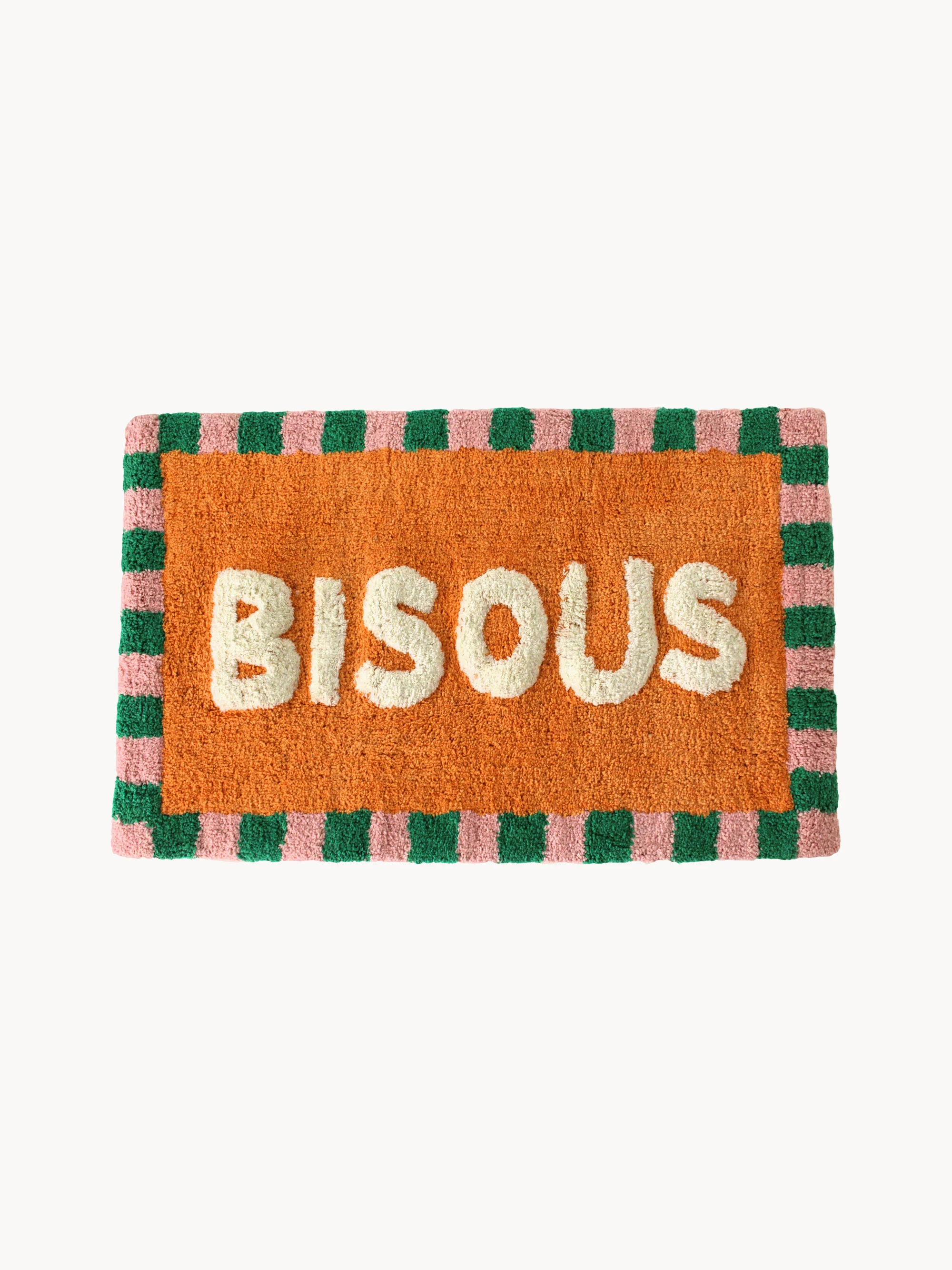 Badmat Bisous van katoen