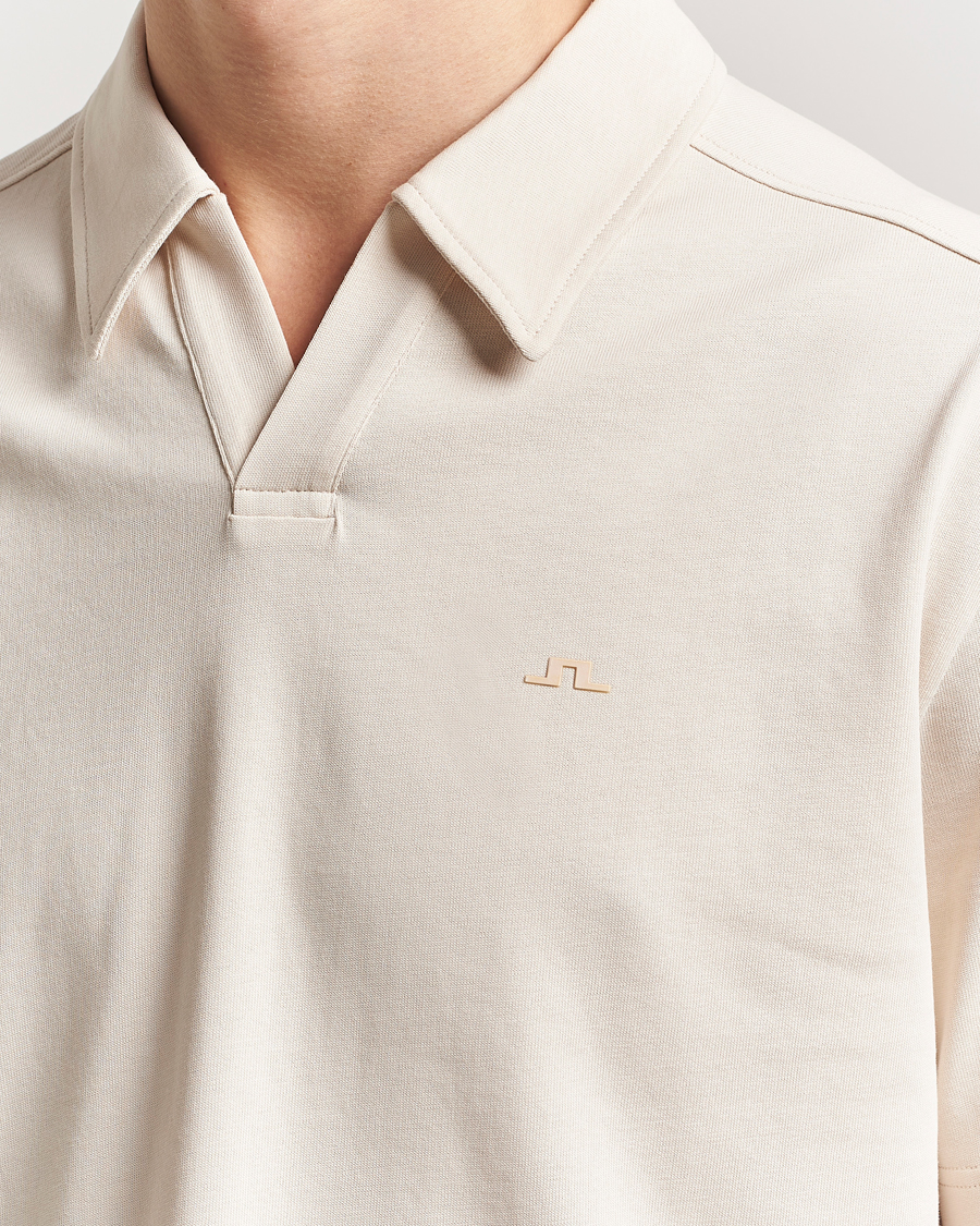 J.Lindeberg Roy Relaxed Polo Pique Moonbeam