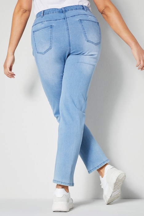 Shaping-Jeans, Powerstretch-Denim, 5-Pocket, teilelastischer Bund