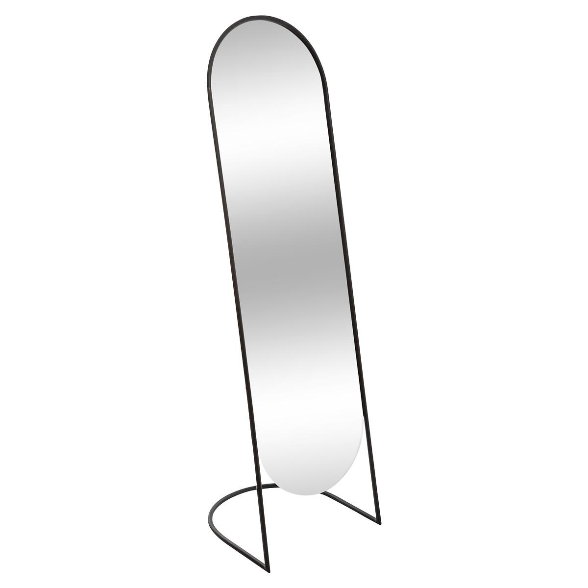 MIROIR SUR PIED METAL JEF D.140X39CM