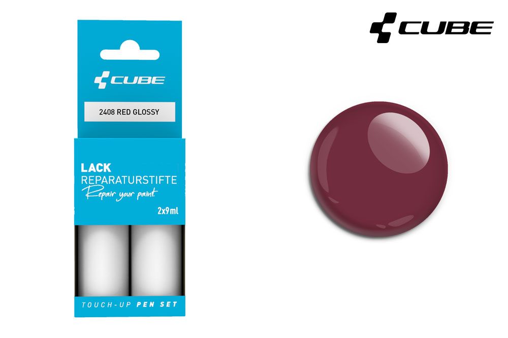 Cube Lackreparaturstift Set RED glossy kaufen | Bike-Discount