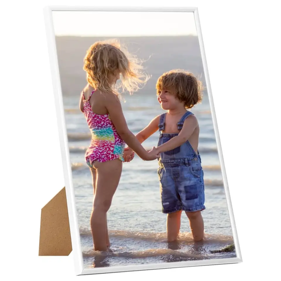 vidaXL - Fotolijst - Wit - MDF - 21 x 29.7 cm - 3 stuks