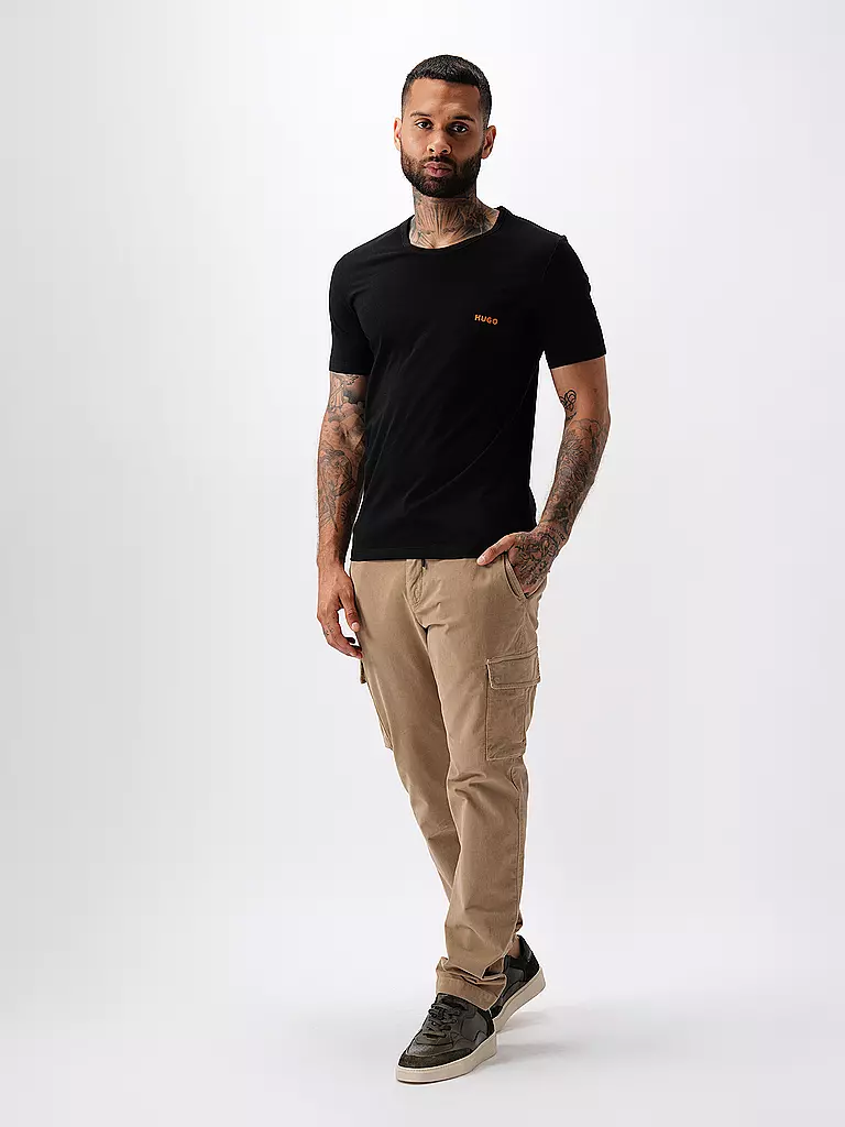 HUGO T-Shirt 3er Pkg. TRIPLET blau