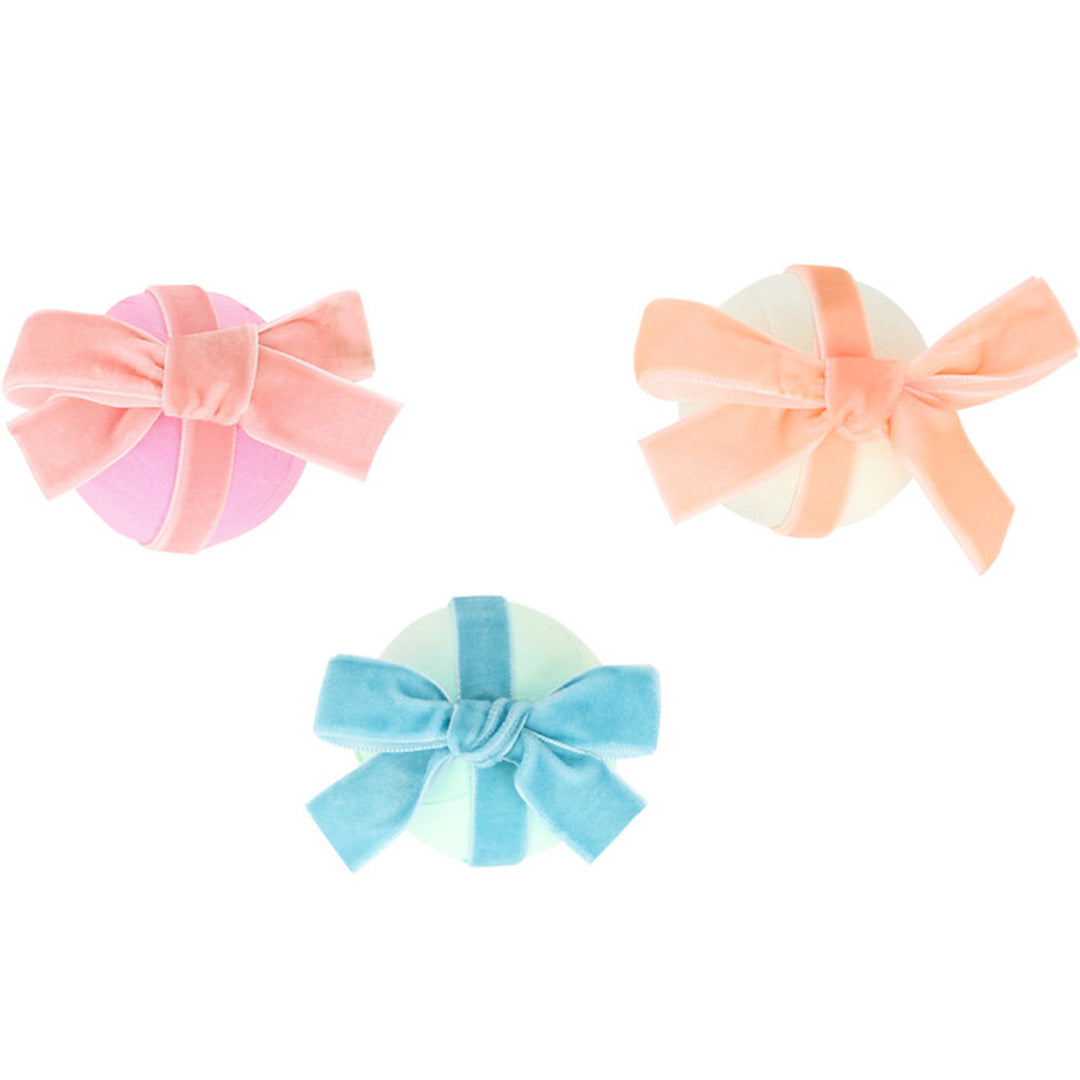 Meri meri verrassingsballen velvet bow - 6st
