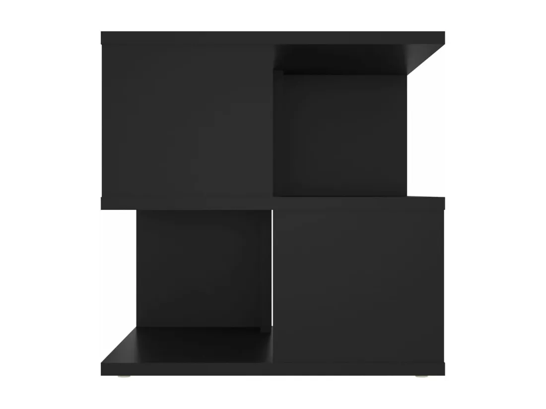 Table d'appoint Noir 40x40x40 cm Aggloméré