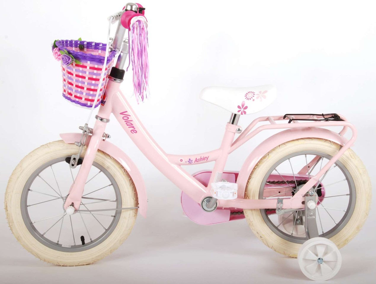 Volare - Børnecykel 14'' - Ashley Girl Pink
