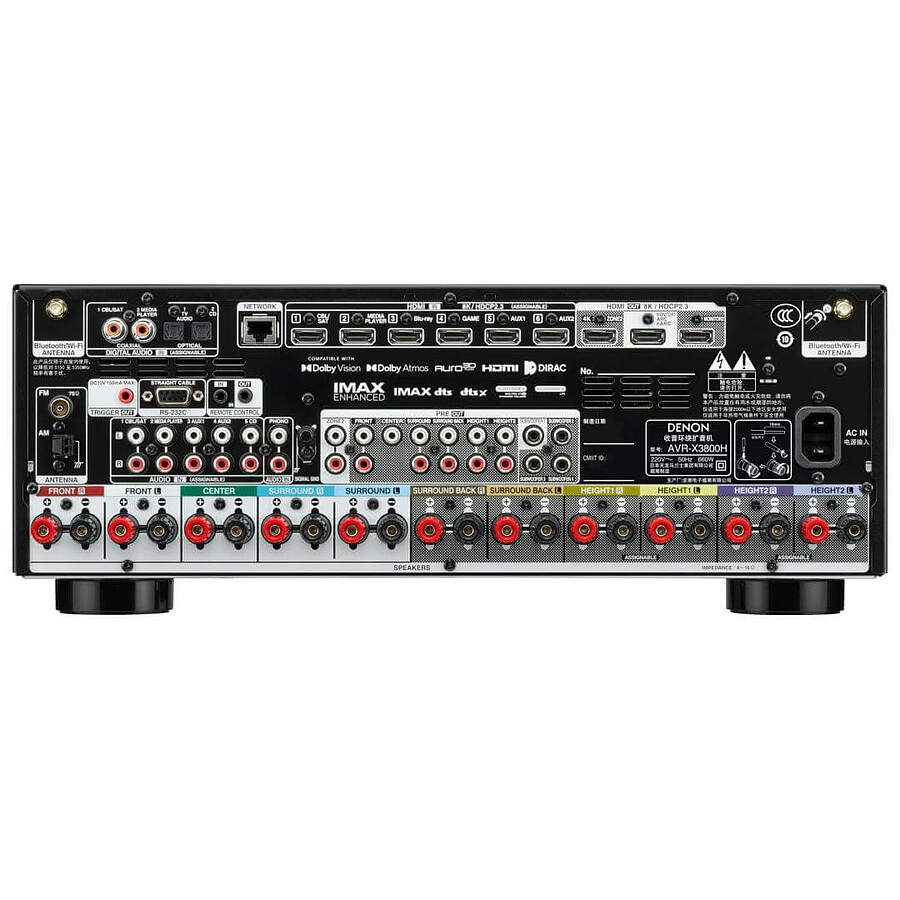 Denon AVC-X3800H Noir