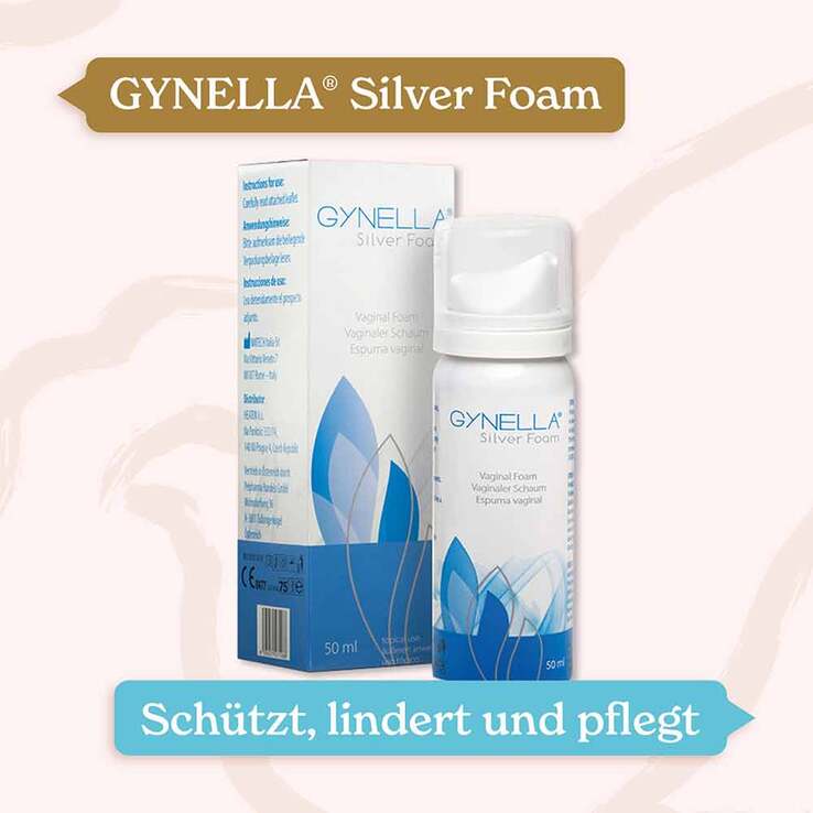 GYNELLA® Silver Foam Schaum, 50 ml