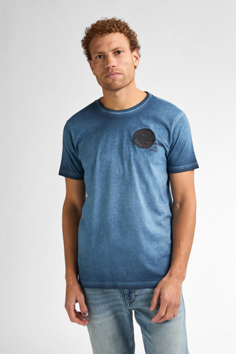 Petrol Industries blauwe heren t-shirt
