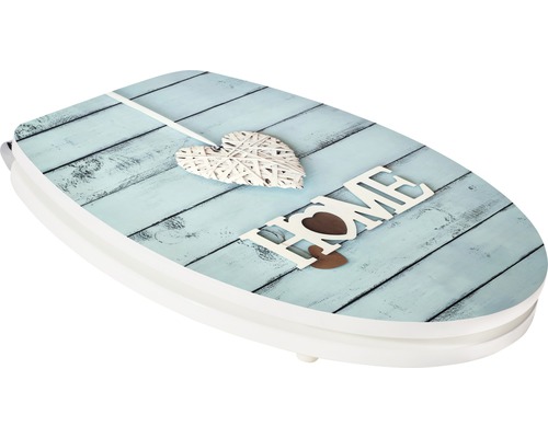 form&style toiletzitting Home mat met soft-close mechanisme